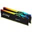 Модуль памяти для компьютера DDR5 16GB (2x8GB) 5600 MHz Beast RGB Kingston Fury (ex.HyperX) (KF556C40BBAK2-16) - миниатюра 2
