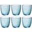 Набір склянок Bormioli Rocco Slot aqua Lively blue 290 мл 6 шт. (580506VSU) - мініатюра 2