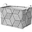 Корзина Idea Home Geometry тканевая 38x26x24 см (TC-33 ткан. Geometry) - миниатюра 1
