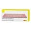 Клавиатура Baseus K01A Wireless Tri-Mode Keyboard 2.4G + BT1 + BT2 беспроводная розовая - миниатюра 2