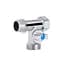Кран приладовий кульовий SD Plus 1/2"х3/4"х1/2" ЗЗВ SD186W152015 - мініатюра 1