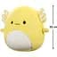 М'яка іграшка Squishmallows Аксолотль Трейтон 30 см жовта (SQCR06759) - мініатюра 7