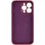 Чохол Silicone Case Full Camera Protective AA для Apple iPhone 14 Pro 6.1" Бордовий / Plum - мініатюра 2