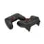 Бездротовий геймпад Brazzers BR-019 для PC X360, PS3, Android та TV Box чорний 2 шт. - мініатюра 1