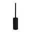 Йоржик для унітазу підлоговий VBI Round black VBI-040020BL, Чорний матовий - мініатюра 1