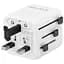 Переходник Canyon Travel Adapter OnTour One EU/UK/US/AUS White (CNS-TA1005W) - миниатюра 2