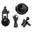 Холдер Hoco CA35 Black (Кріплення присоска + Вентиляційна решітка) + Wireless Charger - мініатюра 2