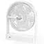 Вентилятор Hoco HX65 ultra-thin desktop fan на акумуляторі 2000 мА·год білий - мініатюра 4