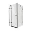 Душова кабіна Qtap Capricorn BLA1099SC6 90x90 см, скло Clear 6 мм, покриття CalcLess без піддону - мініатюра 1