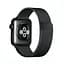 Ремінець Creasted для годинника Milanese loop steel bracelet Apple watch, 38 40 мм Black - мініатюра 2