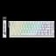 Клавіатура Attack Shark X68 HE Contours Side Printed RGB White - мініатюра 1