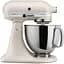 Кухонная машина KitchenAid Artisan 5KSM125EMH с откидывающимся блоком 4.8 л цвет молочный коктейль (5KSM125EMH) - миниатюра 1