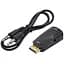 Переходник ST-Lab HDMI male (PC/laptop) - VGA F(Monitor) (U-991 black) - миниатюра 1