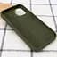 Чохол Silicone Case для Apple iPhone 15 Pro Dark Olive AA [92752] - мініатюра 2