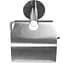Тримач для туалетного паперу Rea 322219 nickel brushed REA-77090, Никель - мініатюра 3