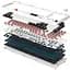 Клавиатура GamePro Red с Hot-Swap RGB White проводная механическая (MK170W) - миниатюра 5