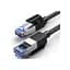 Патч-корд 10м, S/FTP cat 7 RJ-45 COPPER black Ugreen (U_30795) - мініатюра 1