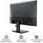 Монитор 23.8" QUBE V24F100-IPS FHD IPS 100Hz (V24F100-IPS) - миниатюра 4