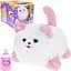 Интерактивная мягкая игрушка AiDA Smart Blinking Cat бело-розовая (AD54081) - миниатюра 1