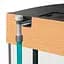 Аквариум Ferplast DUBAI CORNER 90 BEECH - 180 L 66 x 93 x h 57 cm - миниатюра 8