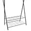 Стійка для одягу Casa Si Garment Rack Bamboo Black (CS92309W04), чорний - мініатюра 3