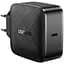 Мережевий зарядний пристрій Ugreen CD217 GaN PD QC4.0 Fast Charger 65W 3A Black [70817] [99274] - мініатюра 1