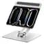 Подставка для ноутбука WIWU ZM-S801 Rotative Foldable Laptop Stand Silver - миниатюра 5