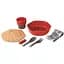 Набір пластикового посуду Robens Leaf Meal Kit Fire (1046-690276) - мініатюра 1