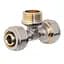 Трійник обтискний SD Forte Valve SV160161516 для труб 16 мм 1/2" зовнішня - мініатюра 1