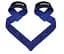 Лямки для тяги RDX S4 Gym Cotton Gel Straps Blue Plus (WAC-S4U+) - мініатюра 1