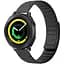 Силиконовый магнитный ремешок Primolux Magnet для часов Samsung Gear Sport SM-R600 Black - миниатюра 1