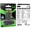 Акумуляторні батарейки Hoco JA3 AA Energy 2 pcs Black - мініатюра 2
