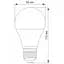 Лампочка TITANUM A60 10W E27 3000K (TLA6010273) - миниатюра 3