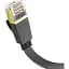 Патч-корд Hoco US07 General Cat 6 U/UTP Pure Copper Flat Network Cable 20m Black (780720) [149276] - миниатюра 3