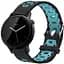 Спортивный ремешок Primo Perfor Classic для часов Motorola Moto 360 2nd gen (42 мм) Black Blue - миниатюра 1