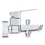 Набір для ванни 2в1 Grohe Tempesta Cube BF101813TC, Хром - мініатюра 8