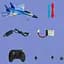 Самолет на радиоуправлении SCHE HW33 New Foam Blue - миниатюра 5