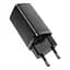 Сетевое зарядное устройство для Baseus GaN Lite 1USB + Type-C 65W CCGAN2L-B01 Black - миниатюра 2