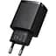 Зарядний пристрій Baseus Compact Quick Charger U+C 20W EU black (CCXJ-B01) - мініатюра 1