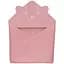 Рушник з капюшоном Lionelo Muslin Hooded Towel Pink Baby 80х80 см - мініатюра 1