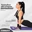 Коврик для йоги и фитнеса NBR 10 мм Фиолетовый EasyFit fit0025079 - миниатюра 5