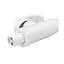 Смеситель для кухни Plamix Cezar-011-B Set White Refl.White с силиконовым изливом, с подводом PM0718, Белый - миниатюра 6