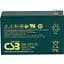 Акумулятор CSB AGM 12V [12V/7.2Ah/86.4Wh] [EVX1272] [112326] - мініатюра 1