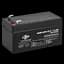 Акумулятор AGM LPM 12V - 1.3 Ah - мініатюра 4