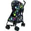 Коляска Peg-Perego Pliko Mini Classico Manri, чорна з малюнком (IPKR280035RO01MK01) - мініатюра 1