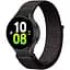 Ремінець Universal Nylon 20 mm Samsung/Amazfit/Huawei Black - мініатюра 1
