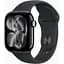 Смарт-часы Apple Watch Series 11 GPS 42mm Jet Black Aluminium Case with Black Sport Band - S/M (MEQT4RK/A) - миниатюра 1