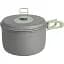 Набор посуды Bo-Camp Explorer XL Hard Anodized Grey/Green 4 предмета (2200249) - миниатюра 3