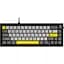 Клавіатура Ajazz AK650 Moon Yellow Switch Black/Grey/Yellow (AK650-MY-GWY) [156879] - мініатюра 1