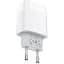 Зарядний пристрій Hoco C72A Glorious (1USB, 2.1А) White (6931474713001) + кабель MicroUSB - мініатюра 7